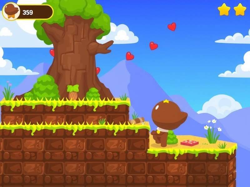 Choco Pixel Odyssey Game Screenshot